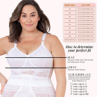 Style 2202 | Lacette Longline Wireless Expandable Cup Bra Rago Shapewear