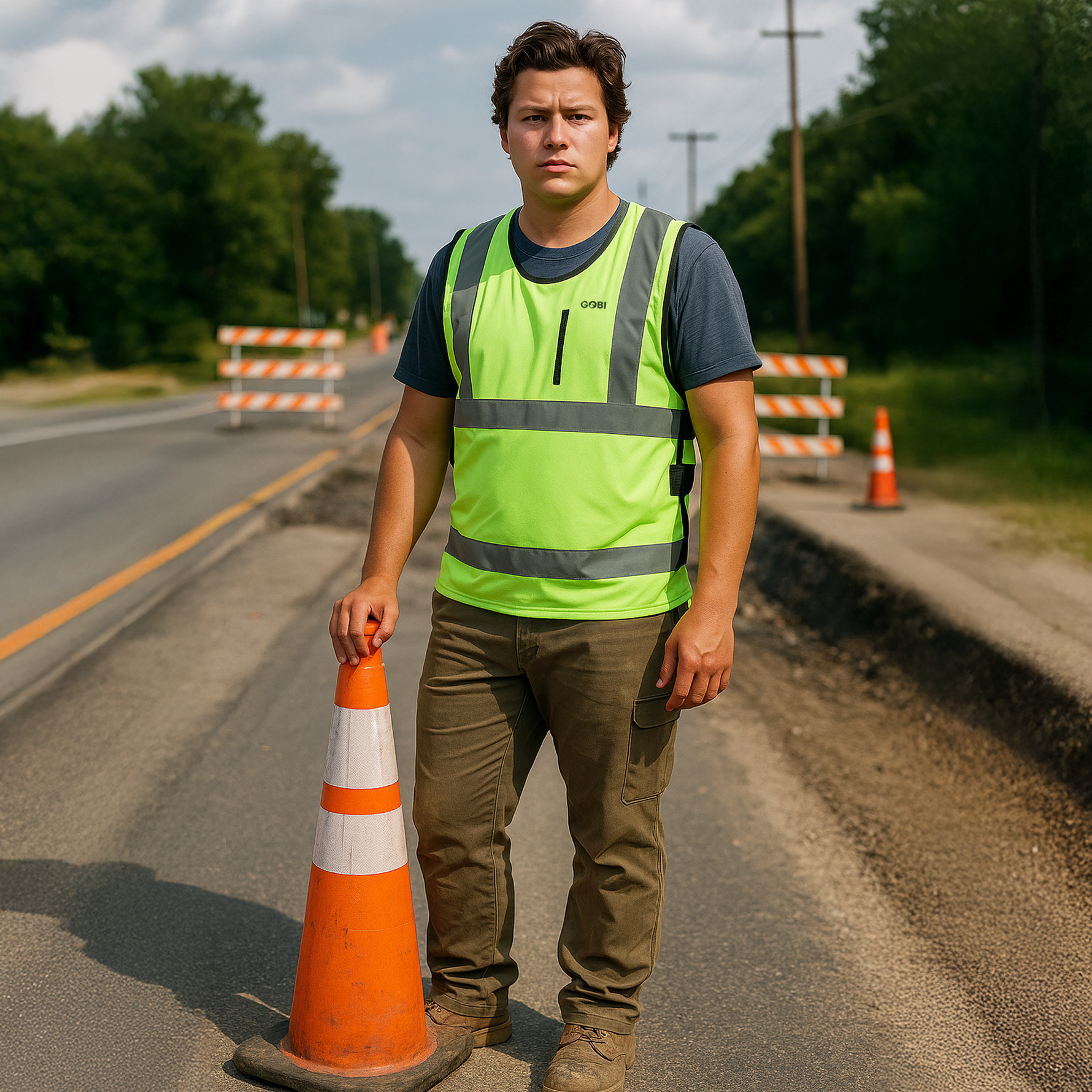 Breeze Unisex High-Vis Cooling Vest