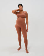 AXK CORE Curve Maternity Legging - Brown