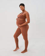 AXK CORE Curve Maternity Legging - Brown
