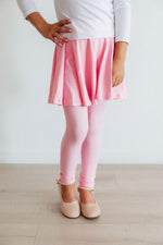 Bubblegum Pink Twirl Skegging