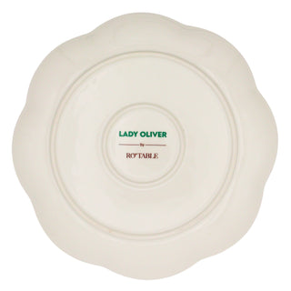 Bumble Homecoming Scalloped Starter Plate - Case of 12 Plates (+3 Bonus Plates)