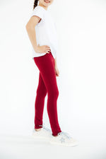 Burgundy Leggings