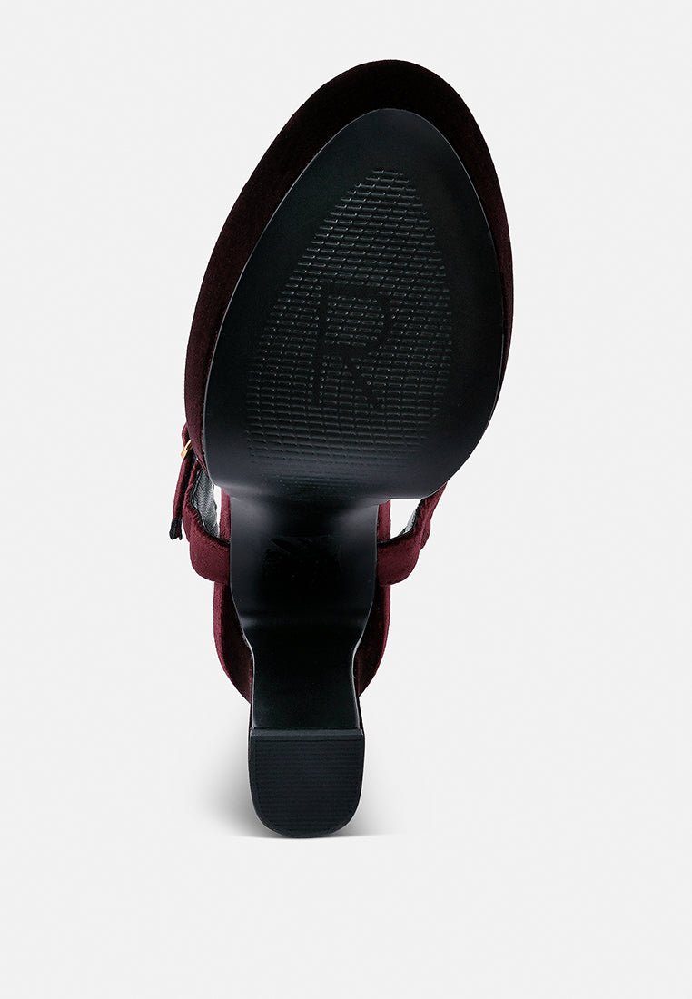 Liddel Platform Heel Sandals