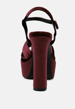 Liddel Platform Heel Sandals