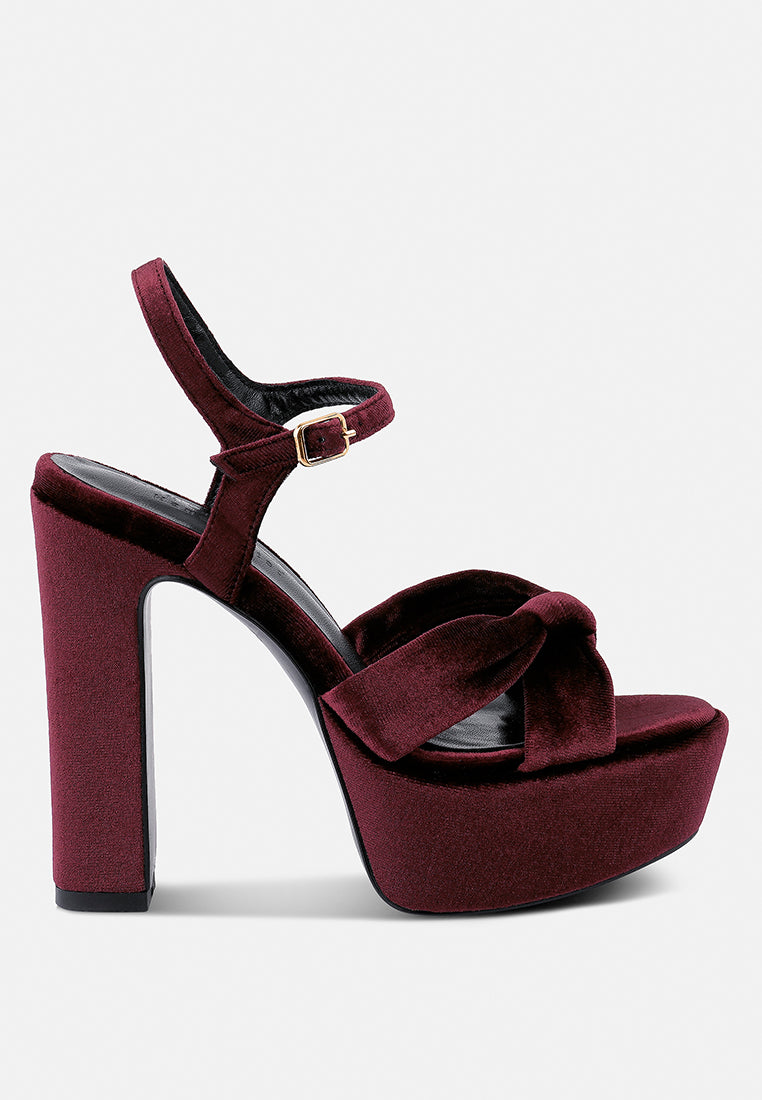 Liddel Platform Heel Sandals
