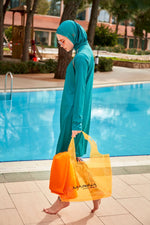 Orange Beach Bag C2406 - By Baano