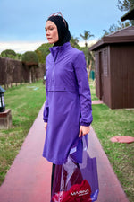 Purple Beach Bag C2403 - By Baano