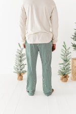 Green Stripes | MEN’S PJ Pants - By Baano
