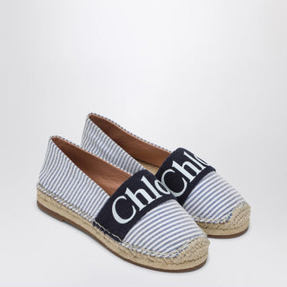 Woody Striped Espadrilles With Logo - By Baano