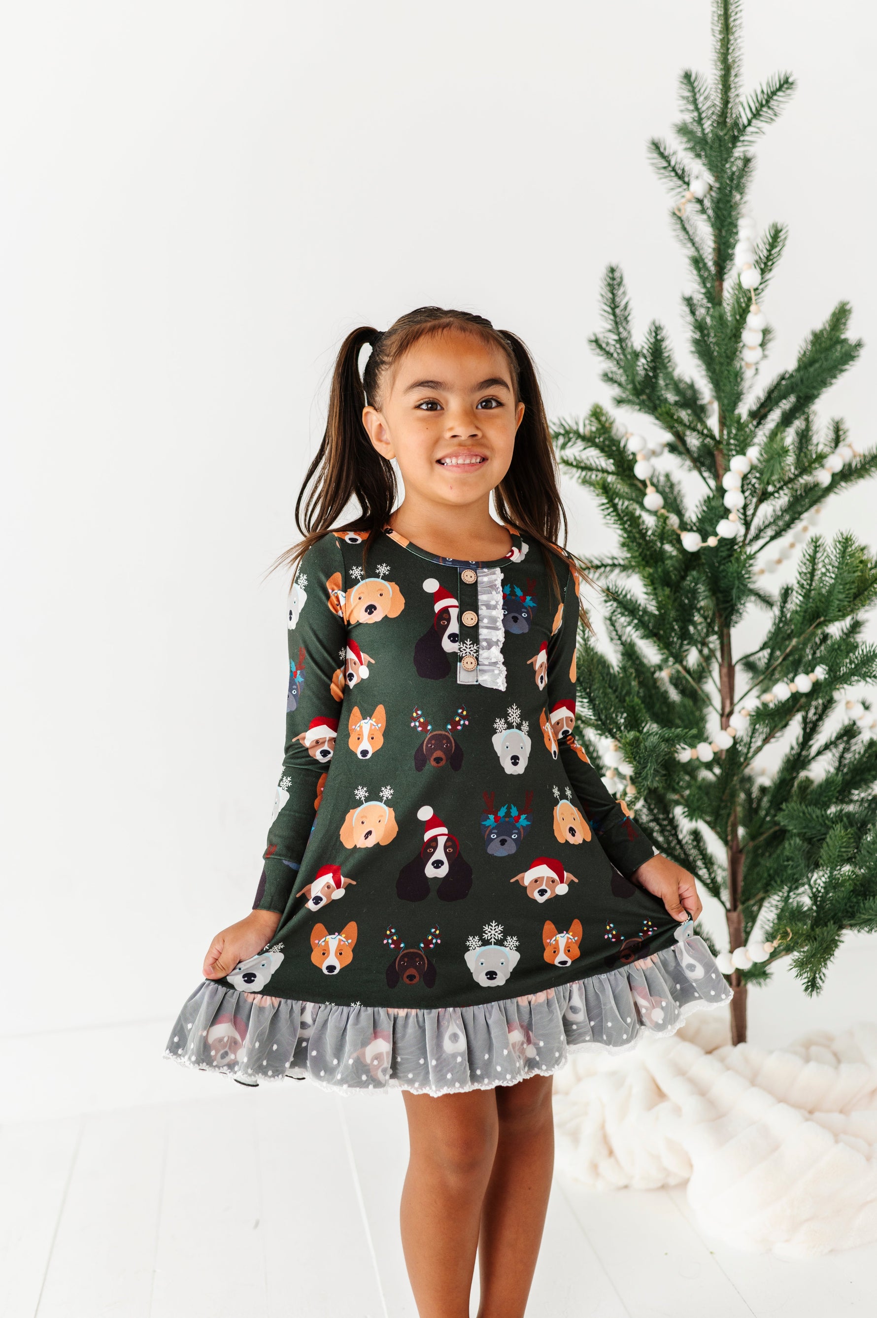 Christmas Doggies | NIGHTGOWN - By Baano