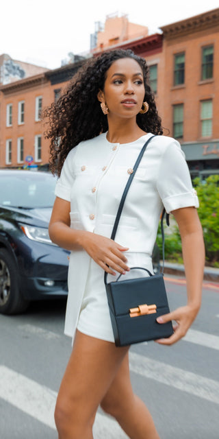 THE NINA CIGAR BOX BAG