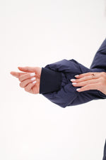 Genuine Silver Fox Down Fill Coat