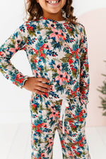 Holly Floral | GIRLS WIDE-LEG SET - By Baano