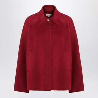 Camila Jacket In Burgundy Wool - By Baano