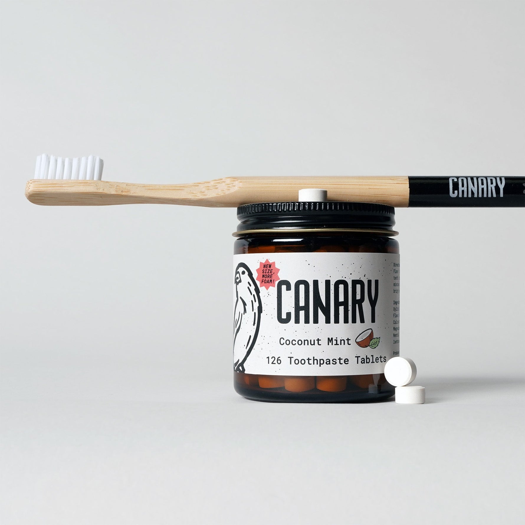 Coconut Mint Toothpaste Tablets Canary