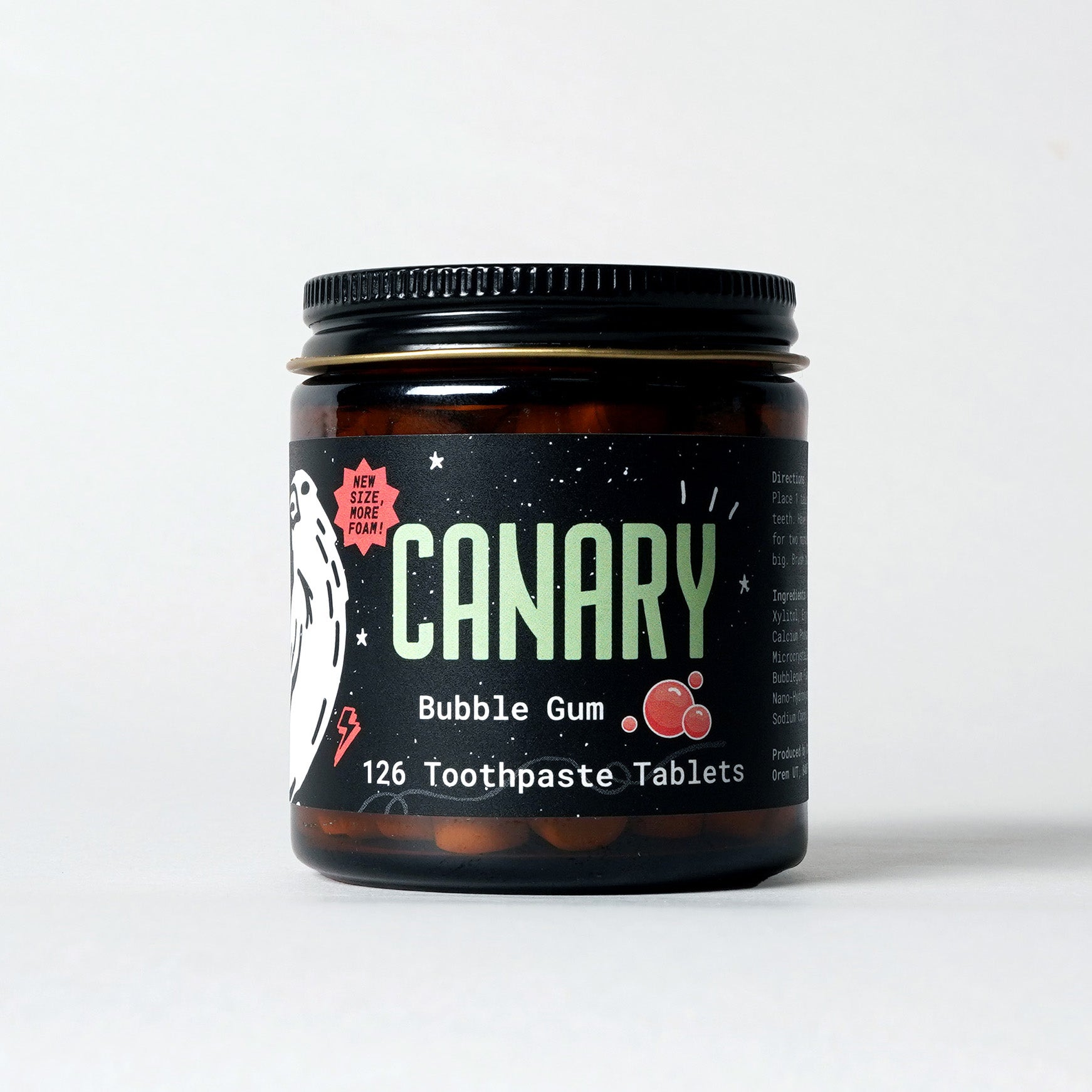 Bubble Gum Toothpaste Tablets - By Baano