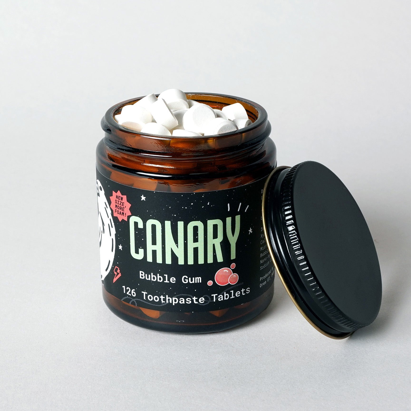 Bubble Gum Toothpaste Tablets - By Baano