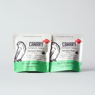 Coconut Mint Toothpaste Tablets - By Baano