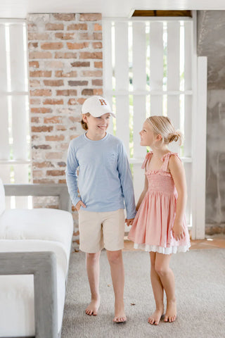 Kid's Bamboo Heathered Long Sleeve Tee - By Baano