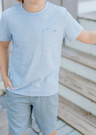 Kid's Bamboo Heathered Tee - By Baano