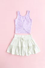 Hint of Mint | 2-tiered Skort - By Baano