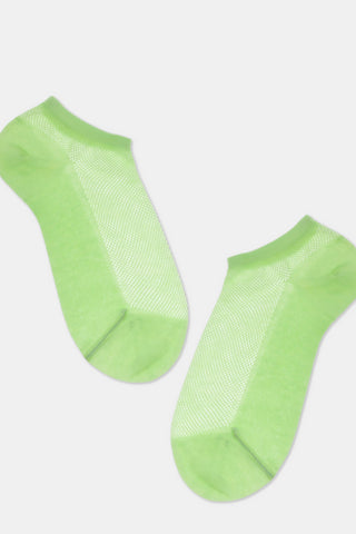 Cotton Ankle Socks Conte Active - Mesh 277 - By Baano