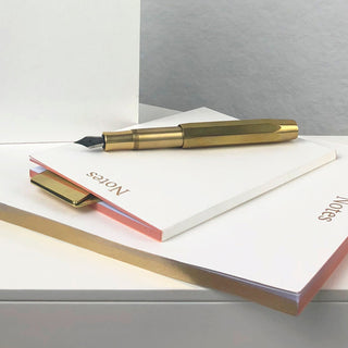 Ivory  Multi-color Edged Jotters - By Baano