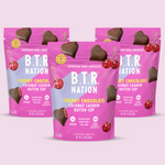 Dark Chocolate Cherry Coconut Cashew Butter Hearts (3 Bags)