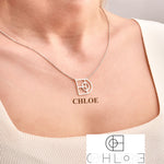 Patricia Name Logo Necklace