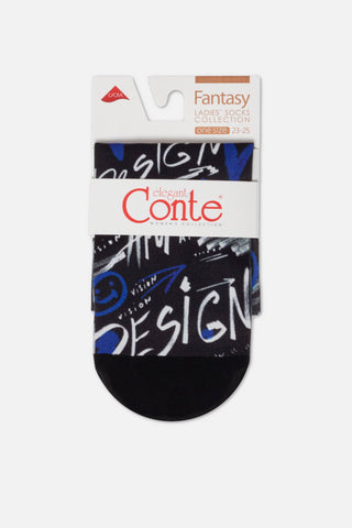 Dense Socks Conte Fantasy 910 - Art Designs - By Baano