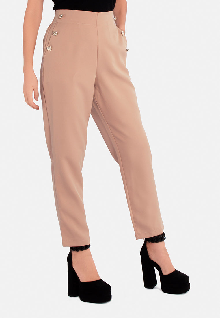 Semi Casual Straight Pants