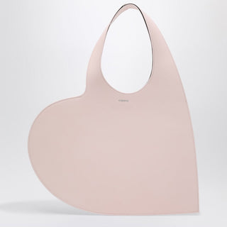 Heart Pink Leather Tote Bag - By Baano