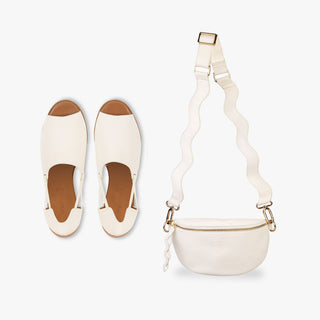 Peep Toe Shoe + Crossbody bag Bundle (15% off Bags)