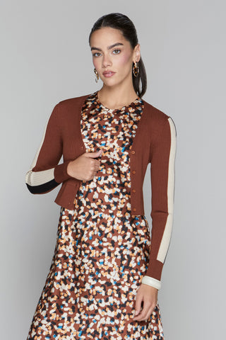 Blake Cardigan in Umber