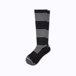 CloudCotton Compression Socks - Black/Grey