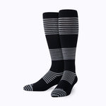 CloudCotton Compression Socks - Black/Grey
