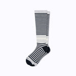 CloudCotton Compression Socks - Black/Grey