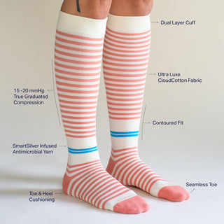 CloudCotton Compression Socks