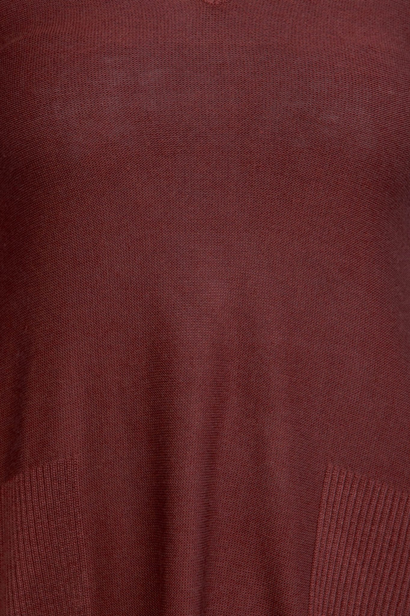 Cupio V - Neck Long Sleeve High Low Hem Top - Glamourous Grace