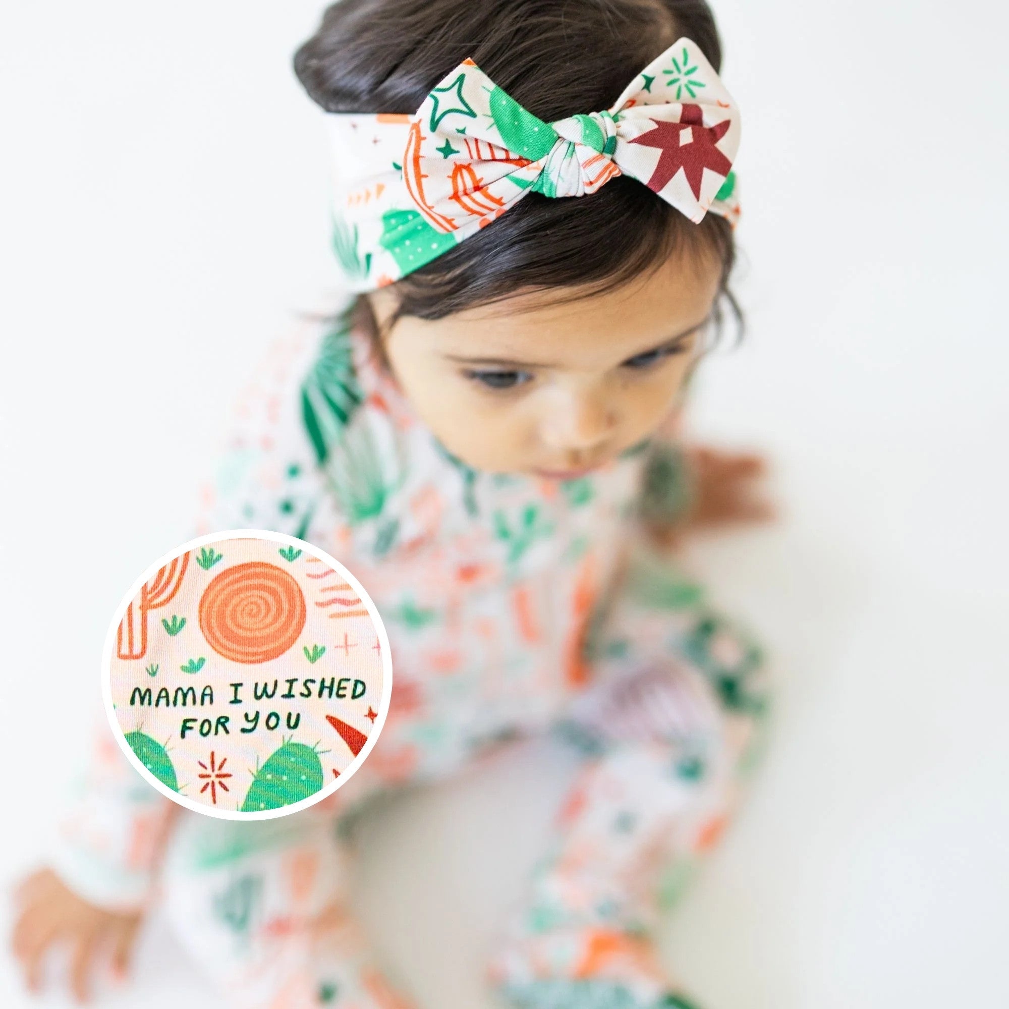 The SoftKnot Bow | Desert Cactus (Beige)