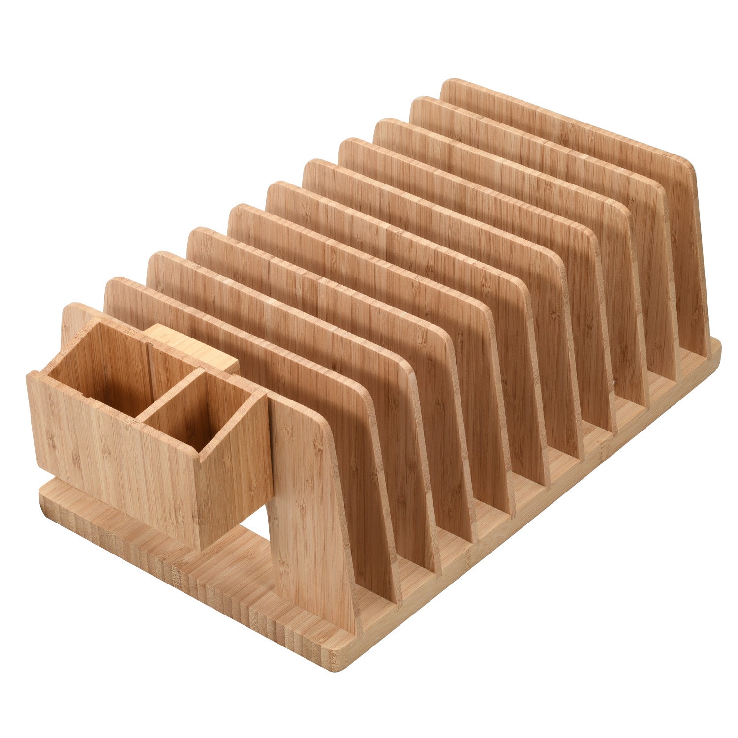 Bamboo Caddy Add-On for Charging Stations and Office Organizers