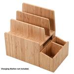 Bamboo Caddy Add-On for Charging Stations and Office Organizers