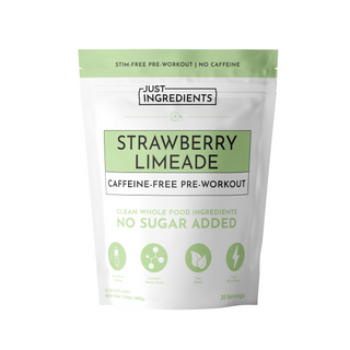 Caffeine-Free Strawberry Limeade Pre-Workout - By Baano