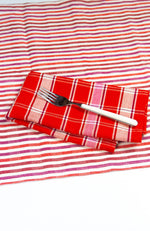 Camila Plaid Dinner Napkin Set