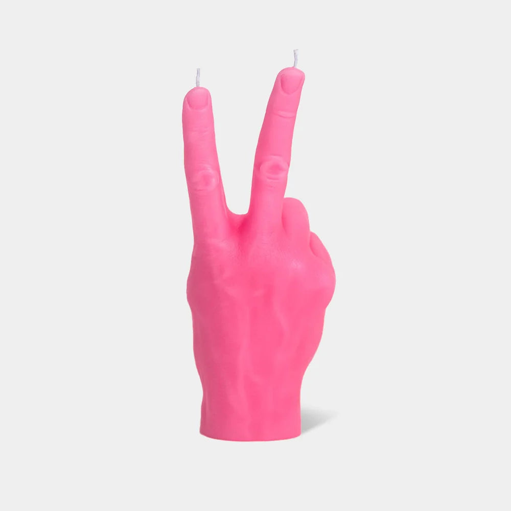 CandleHand Hand Gesture Candle - Victory/Peace