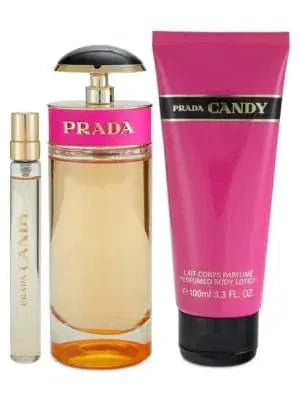 Candy By Prada For Women EDP Spray (3pc Gift Set) - By Baano