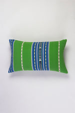 Cantel Pillow - Green & Blue