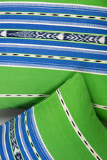 Cantel Pillow - Green & Blue