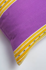 Cantel Pillow - Orchid & Mustard